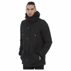 Patrick Parka Black*Wyte Hot