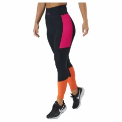 Paula High Waist 7/8 Tight Black-beetroot Purple-mandarin*Fila Hot