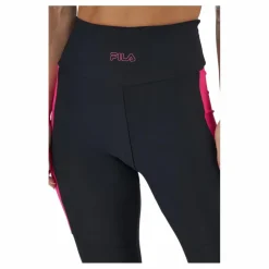 Paula High Waist 7/8 Tight Black-beetroot Purple-mandarin*Fila Hot