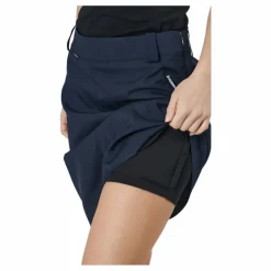 Paulina Wns Skirt Dark Night Blue*Didriksons Best