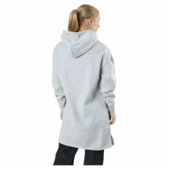 Pieces Pcchilli Ls Sweat Dress Bc Light Grey Melange Grå Clearance