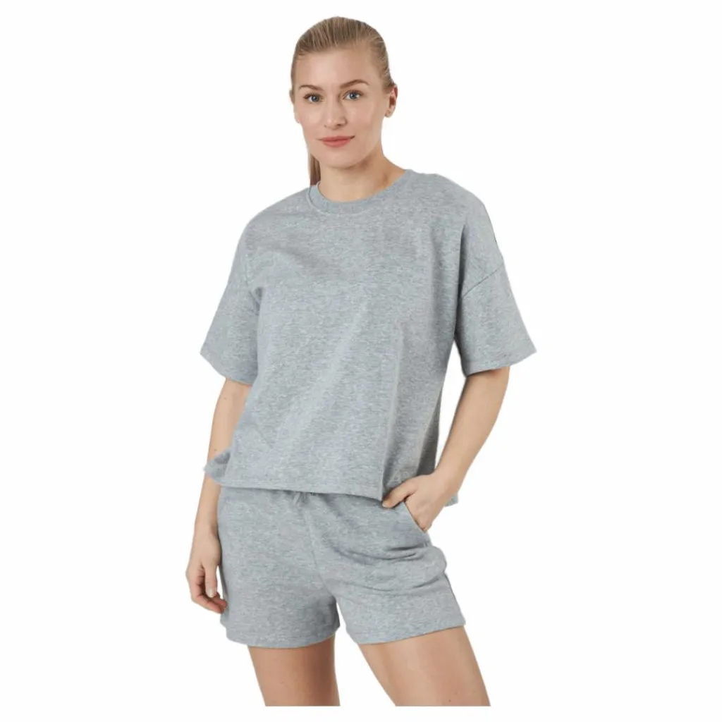 Pcchilli Summer 2/4 Loose Swea Light Grey Melange*Pieces Sale
