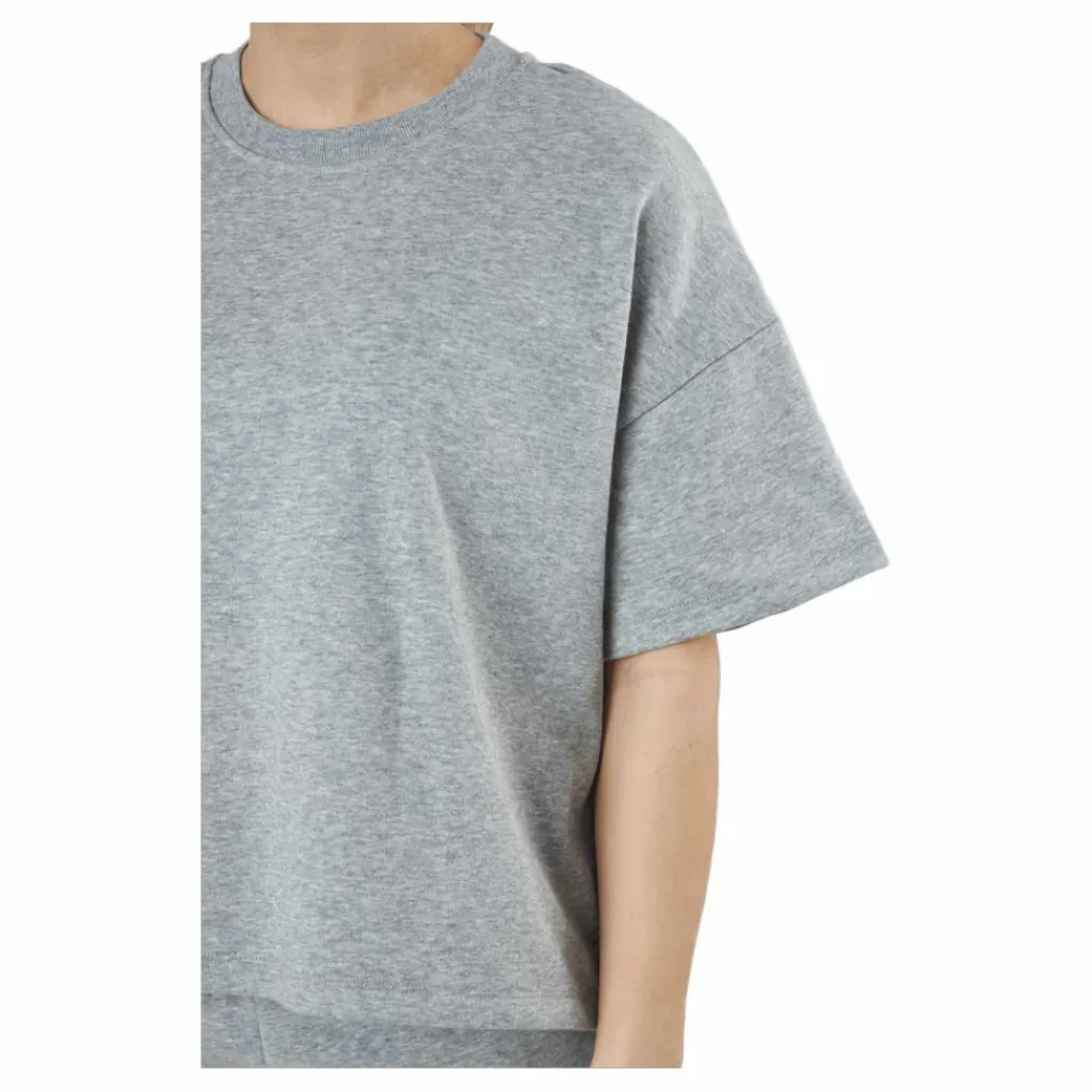 Pcchilli Summer 2/4 Loose Swea Light Grey Melange*Pieces Sale