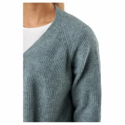 Pcellen Ls Long Knit Cardigan  Trooper*Pieces Best