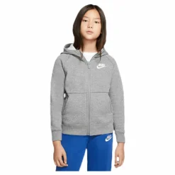 PE Zip Hoodie Junior Grey*Nike