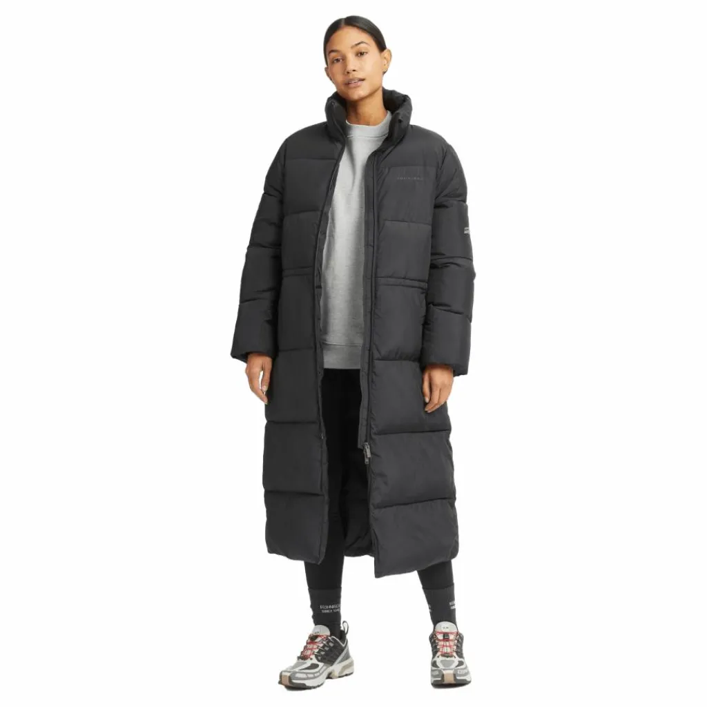 Pebble Drawstring Coat Black*Röhnisch Outlet
