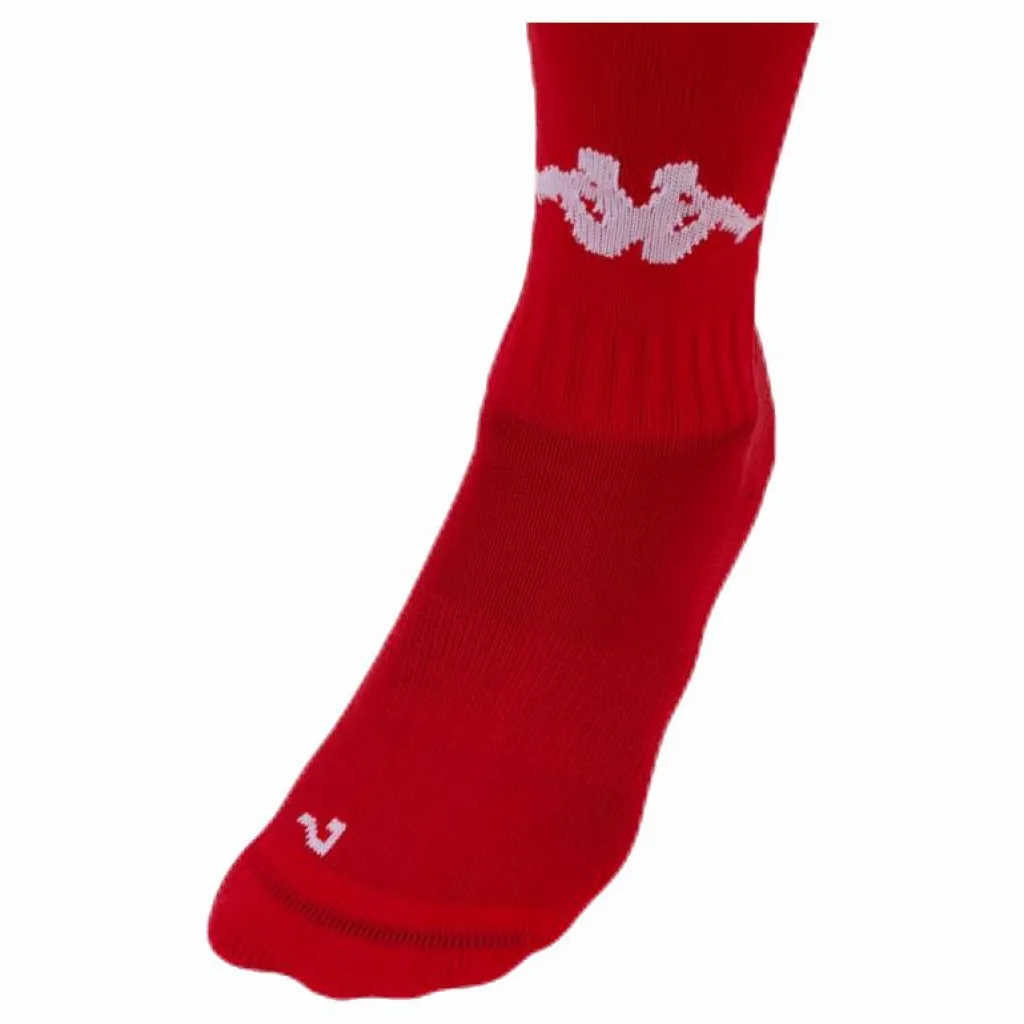 Kappa Penao Soccer Socks 3-Pack Red Röd