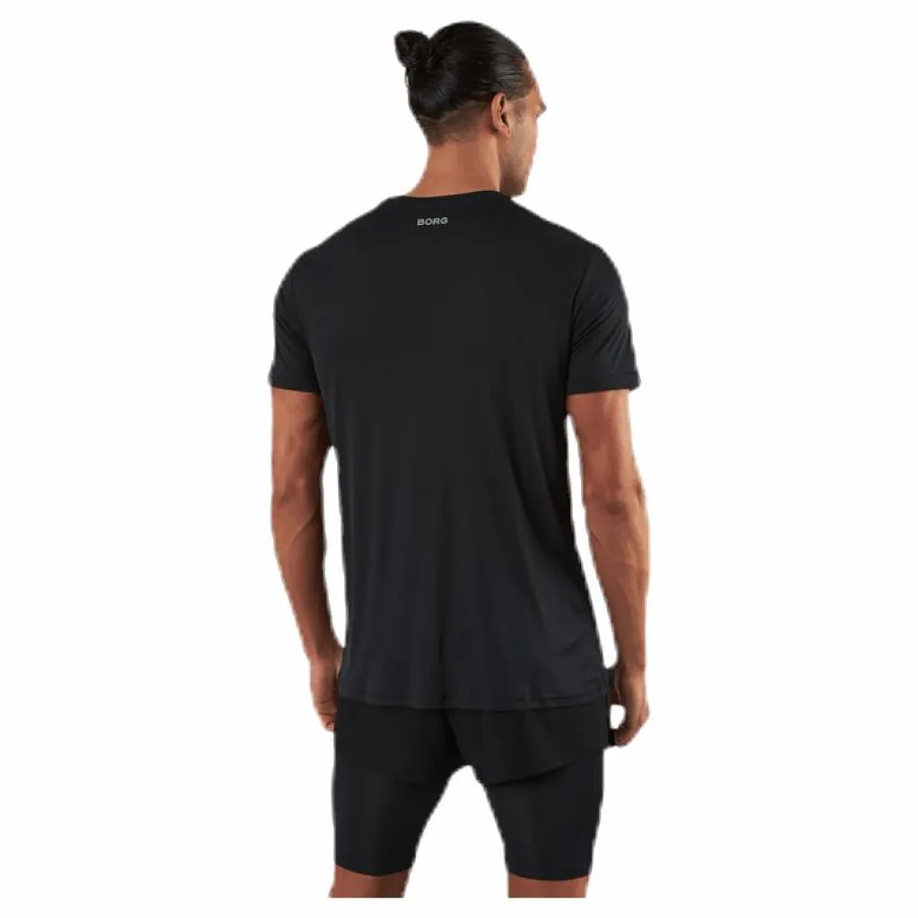 Björn Borg Perf Night Tee Black Svart Outlet