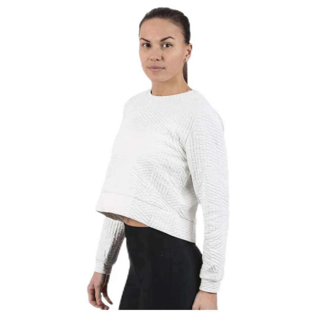 adidas Perf Sweatshirt White Vit Online