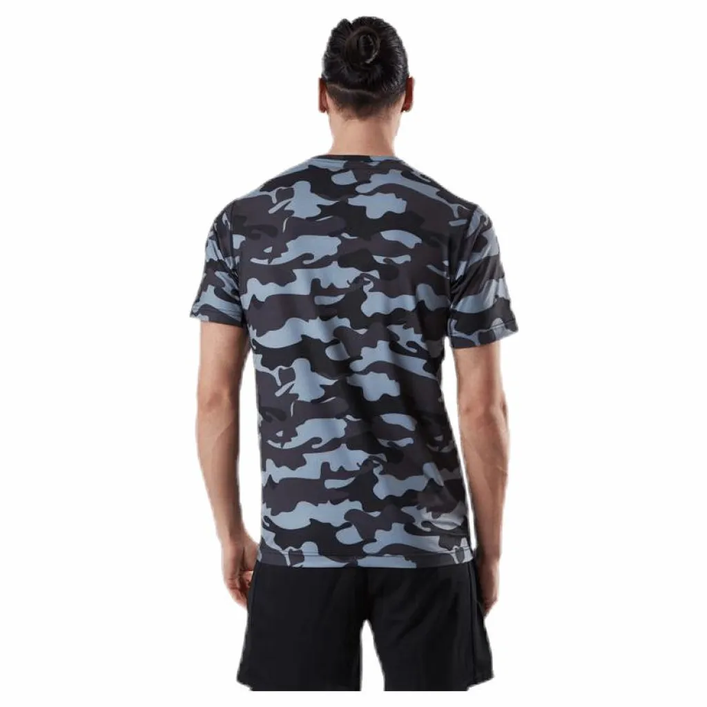 Calvin Klein Perfect Workout SS Tee Patterned/Black Mönstrad och Svart Sale