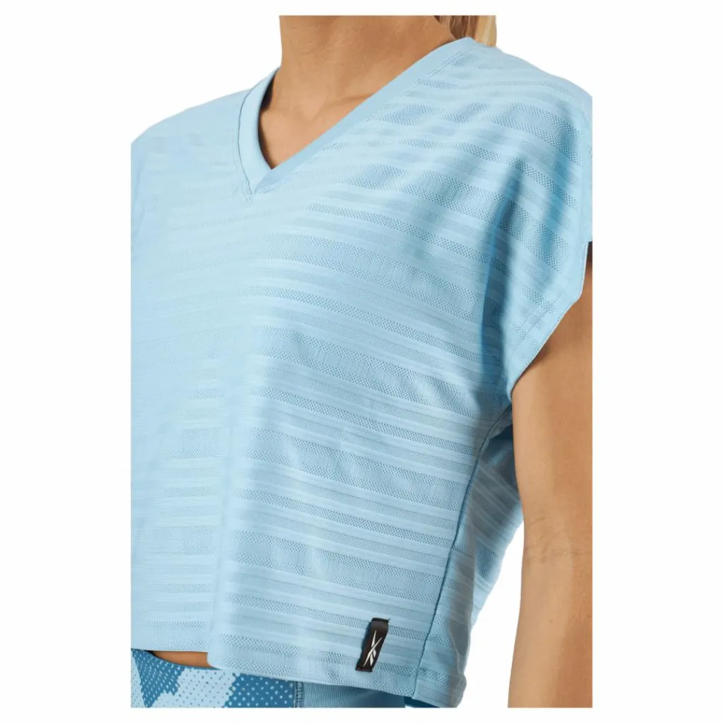 Reebok Perforated T-Shirt Blue Pearl Blå Online
