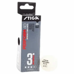 Perform 3-Star ABS 3-Pack White*Stiga Clearance