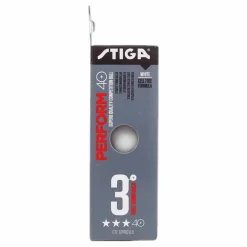 Perform 3-Star ABS 3-Pack White*Stiga Clearance