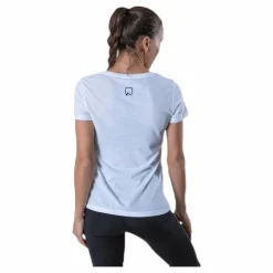 Performance Athl V-Neck Ss Tee White*Only Play Online