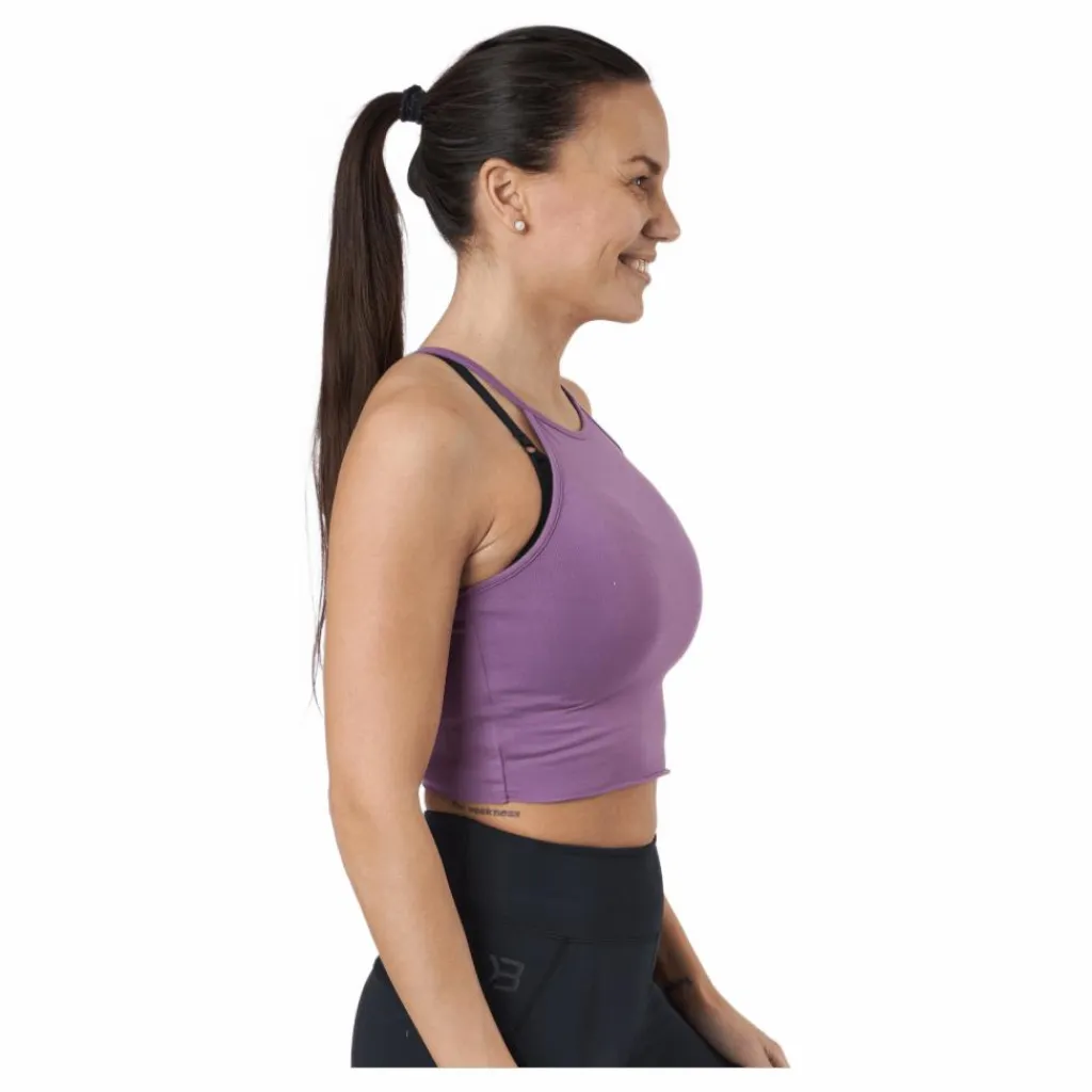 Performance Crop Hal Strong Purple*Better Bodies Best