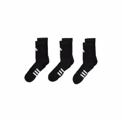 Performance Cushioned Crew Socks 3 Pairs Black*adidas