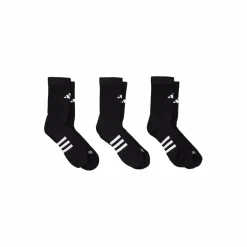 Performance Cushioned Crew Socks 3 Pairs Black*adidas