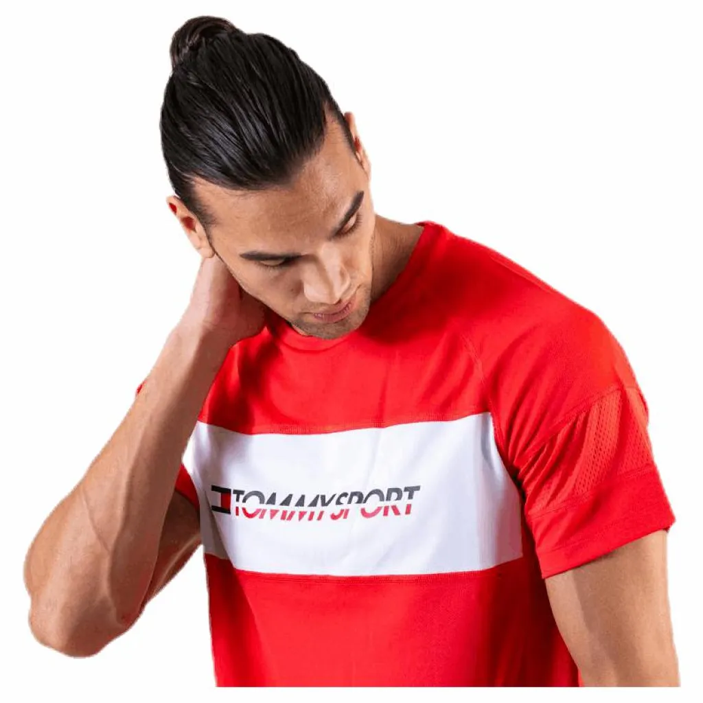 Performance Mesh Tee Red*Tommy Hilfiger Sport Best