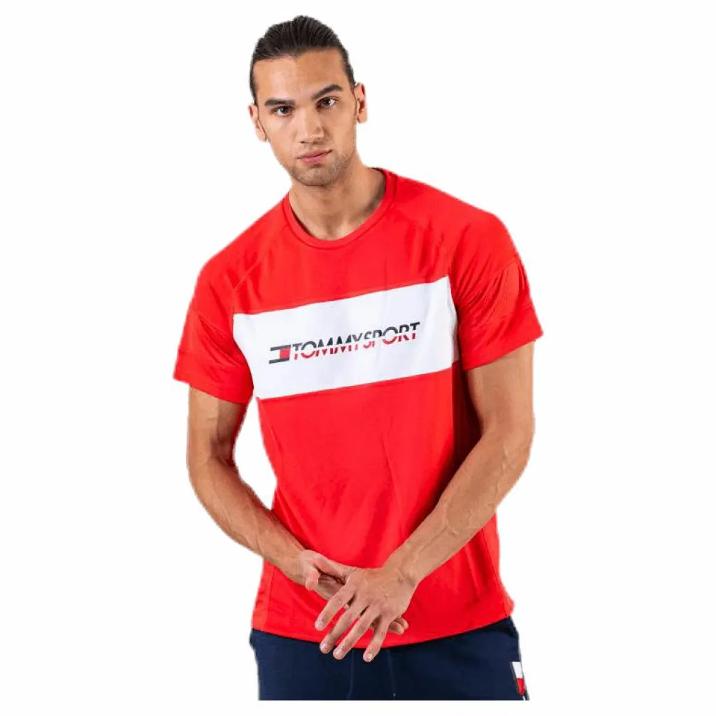 Performance Mesh Tee Red*Tommy Hilfiger Sport Best