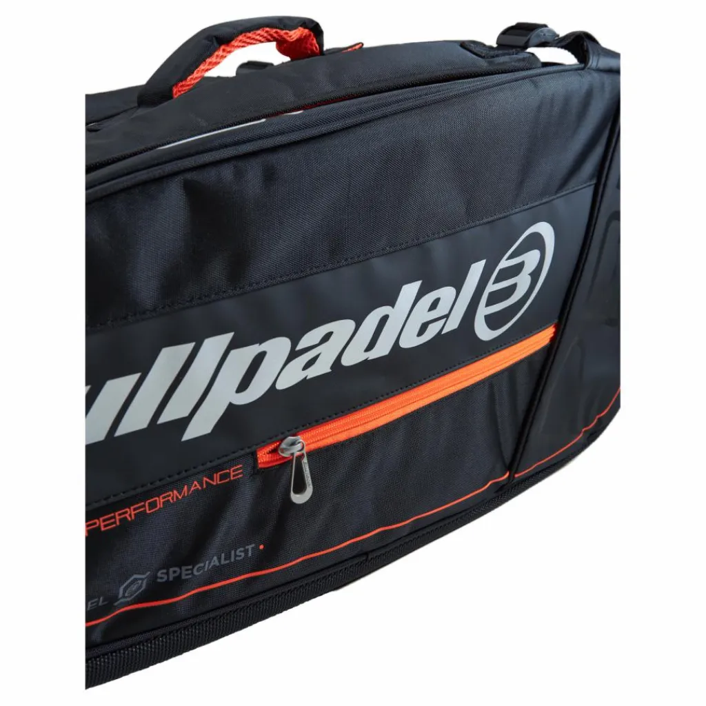 Bullpadel Performance Racket Bag 2022 Black Svart New