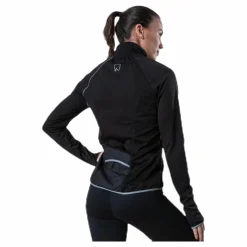 Only Play Performance Run Brushed Ls Zip Black Svart New