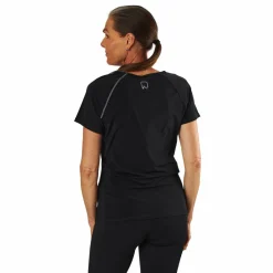 Only Play Performance Run  Ss Tee Black Svart