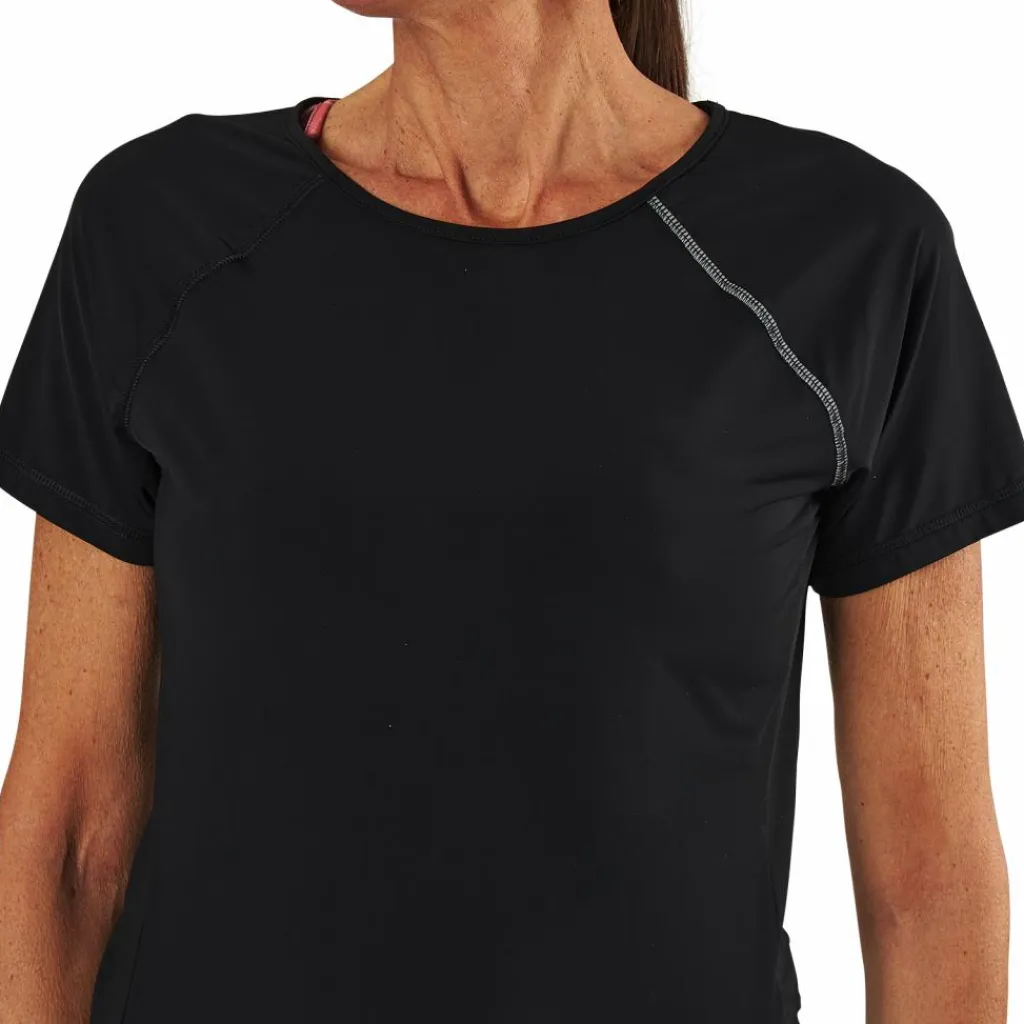 Only Play Performance Run Ss Tee Black Svart