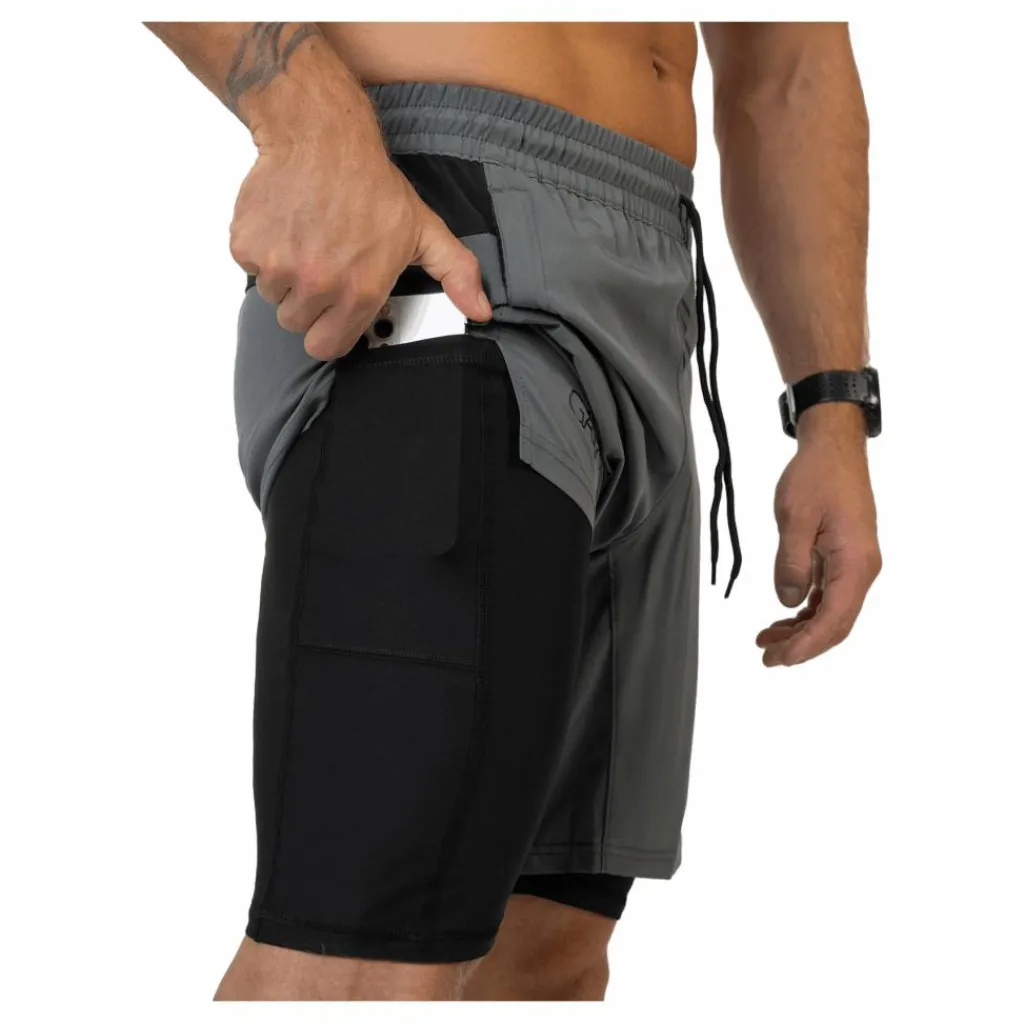 Gavelo Performance Shorts Basic Grey Grå Outlet