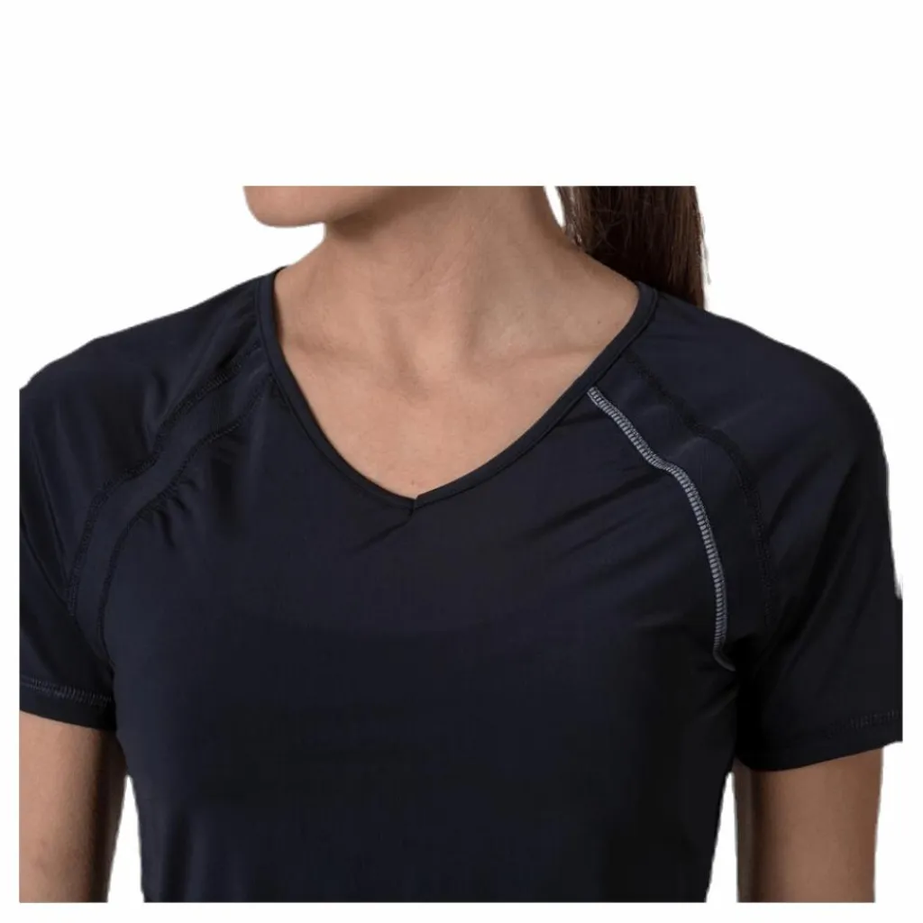 Only Play Performance Training Ss V-Neck Tee Black Svart Sale