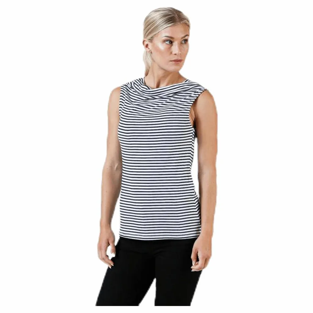 Marine Pescara Tank Top Blue/White Blå och Vit