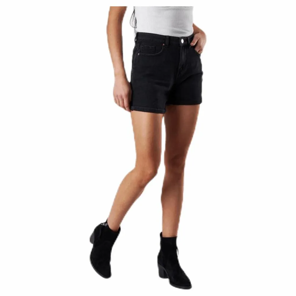 Only Phine Shorts Black Svart Hot