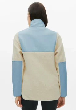 Röhnisch Phoebe Blocked Pile Jacket Skyway Vit Discount