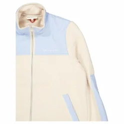 Röhnisch Phoebe Blocked Pile Jacket Skyway Vit Discount