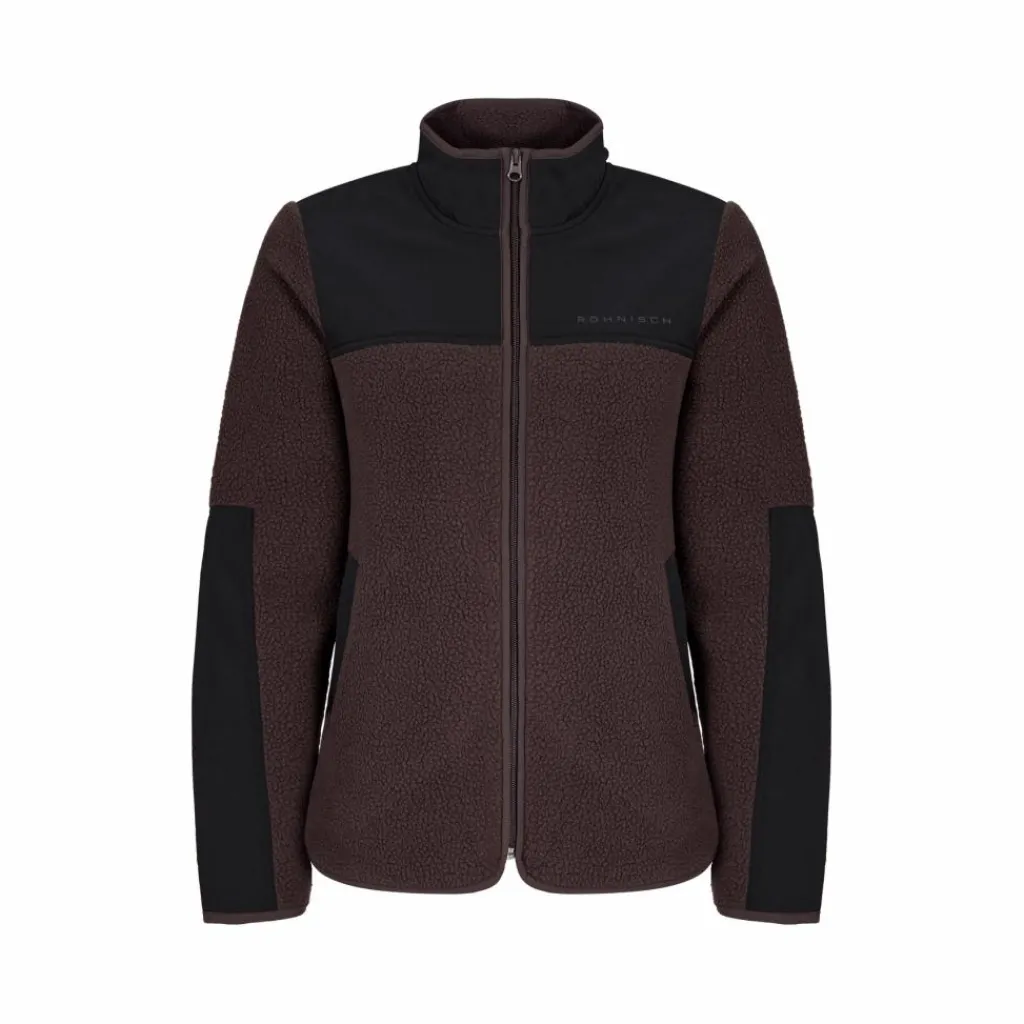 Röhnisch Phoebe Pile Jacket Seal Brown Brun Hot