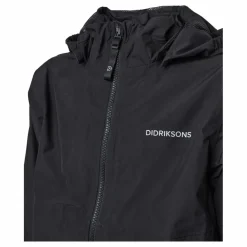 Didriksons Piko Boys Jacket 5 Black Svart
