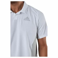 adidas Tennis Pique Polo Shirt 000/white Vit New