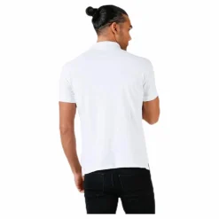 Bread & Boxers Pique Polo Shirt White Vit Best