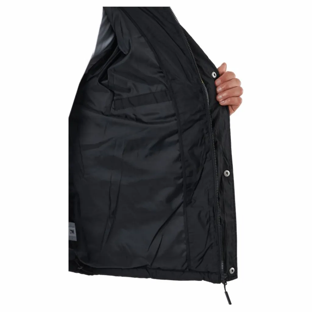 Fila Pirro Blocked Puff Jacket Black-asphalt-sulphur Spring Online