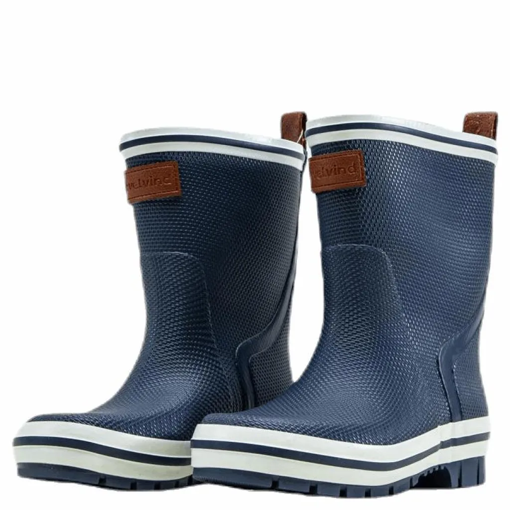Plask Rubber Boots Blue*Virvelvind Best