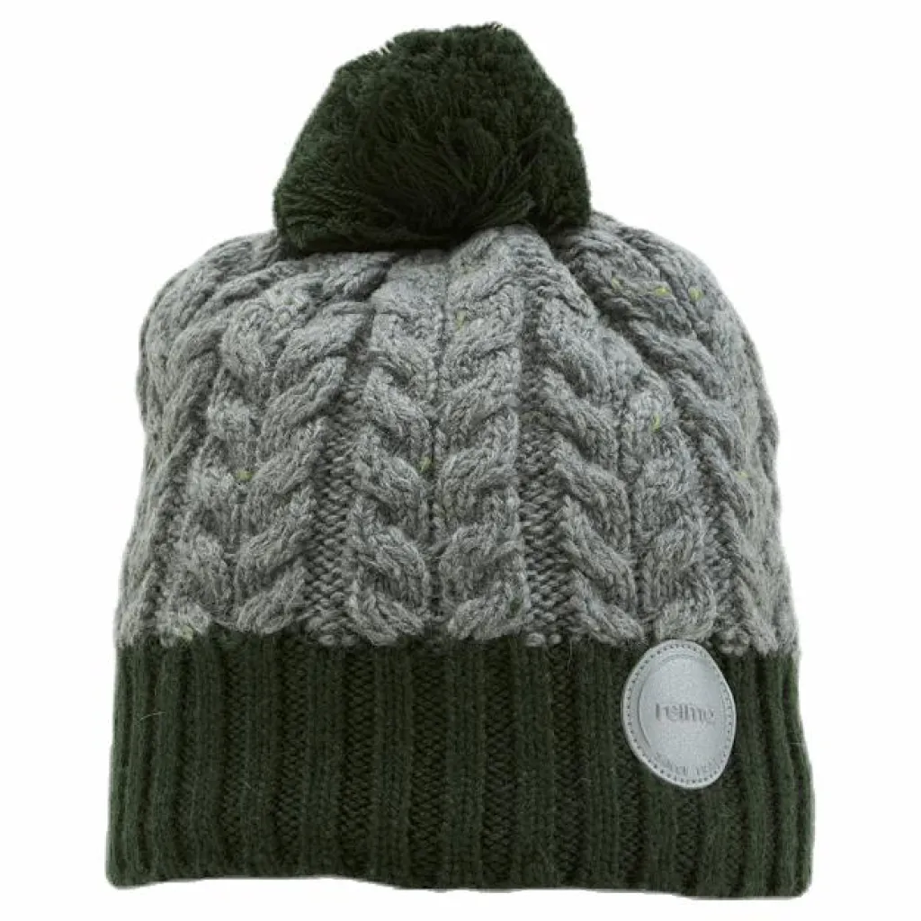 Reima Pohjola Beanie Green Grön Outlet