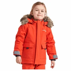 Didriksons Polarbjörnen Parka Orange Sale