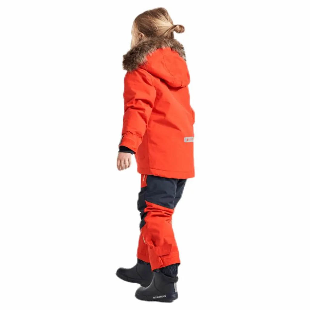 Didriksons Polarbjörnen Parka Orange Sale