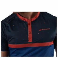 Babolat Polo Compete Blue/Black Blå och Svart Discount