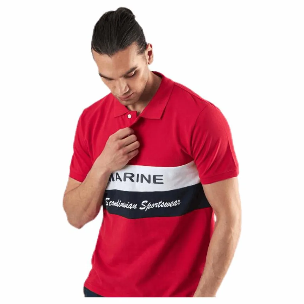 Marine Pompano Beach Pique Red Röd Online