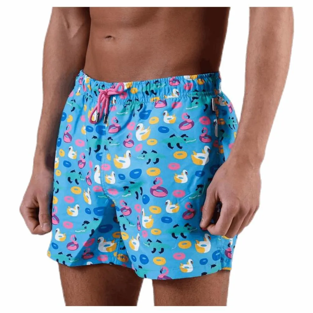 Pool Party Swim Shorts Blue*Happy Socks Outlet