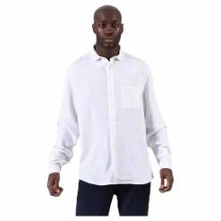 Pop Over Shirt White*Resteröds Outlet