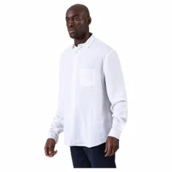 Pop Over Shirt White*Resteröds Outlet