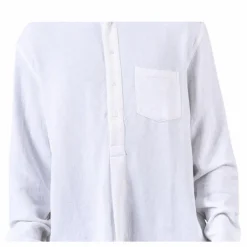 Pop Over Shirt White*Resteröds Outlet