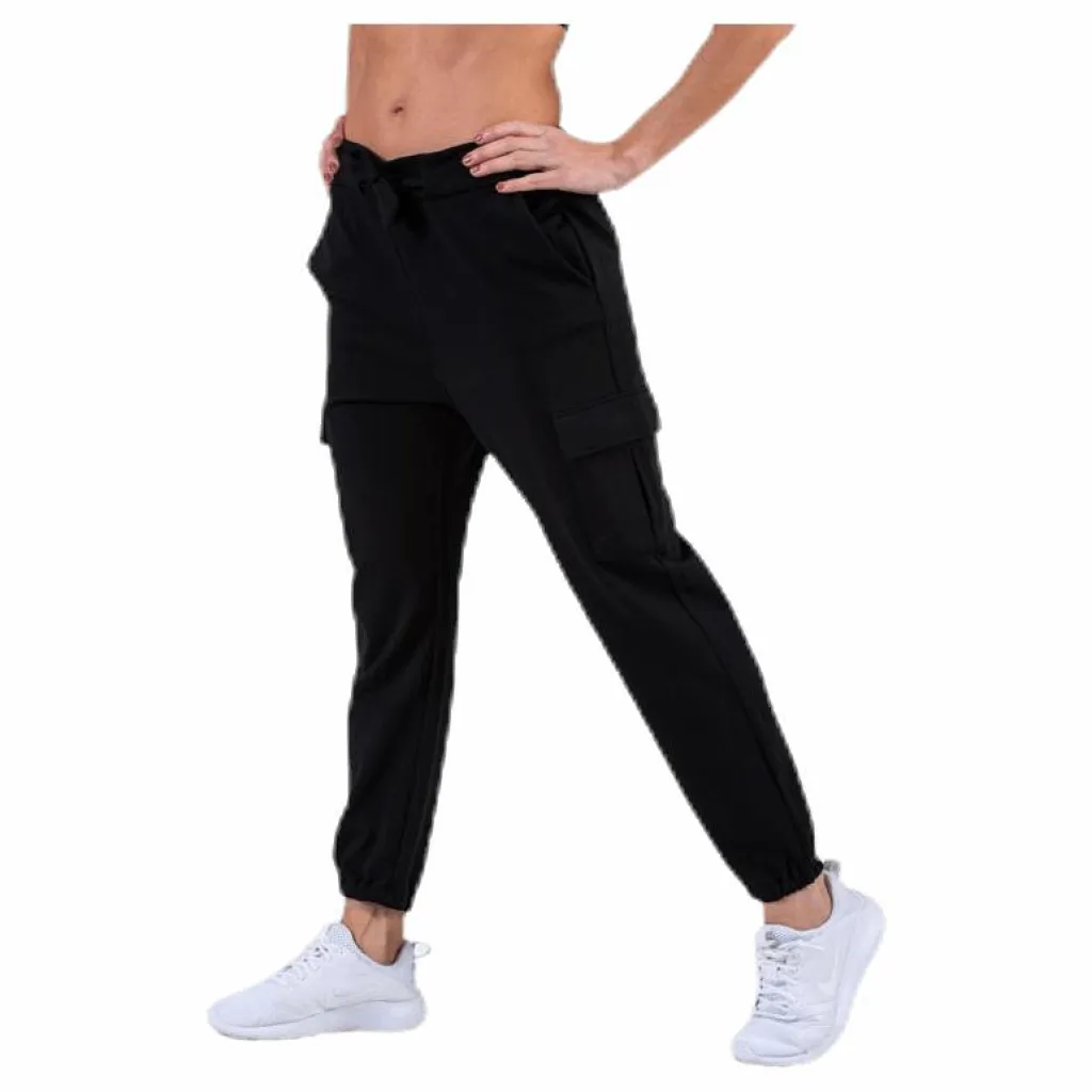 Only Poptrash Life Cargo Belt Black Svart Clearance