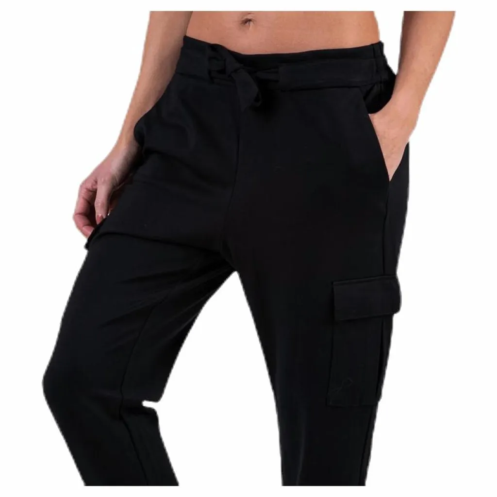 Only Poptrash Life Cargo Belt Black Svart Clearance